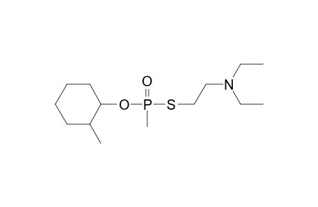 O-(2-Methyl-cyclohexyl)-S-(2-diethylaminoethyl)methylphosphonothiolate