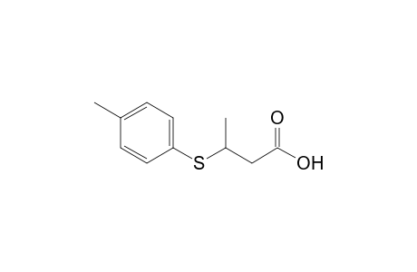 3-(p-tolylsulfanyl)butanoic acid