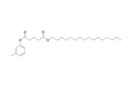 Glutaric acid, hexadecyl 3-methylphenyl ester