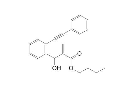 Butyl 2-(hydroxy(2-(phenylethynyl)phenyl)methyl)acrylate