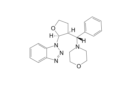 1-[(2S,3S)-3-[(R)-morpholin-4-yl-phenylmethyl]oxolan-2-yl]benzotriazole