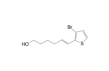 (5E)-6-(3-Bromothien2-yl)hex-5-en-1-ol