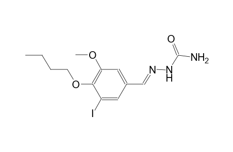 4-butoxy-3-iodo-5-methoxybenzaldehyde semicarbazone