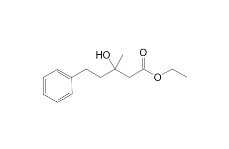 Ethyl 3-hydroxy-3-methyl-5-phenyl-pentenoate
