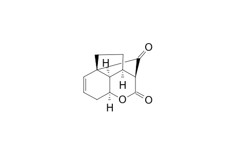 rel-(3S,3aR,5aR,8aS,8bR)-3a,4,5,8,8a,8b-hexahydro-3,5a-methano-5aH-cyclopenta[de]-1-benzopyran-2,9(3H)-dione