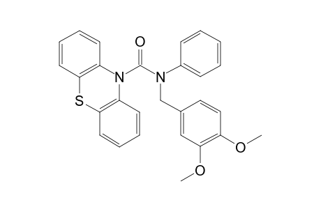 N-(3,4-dimethoxybenzyl)-N-phenyl-10H-phenothiazine-10-carboxamide