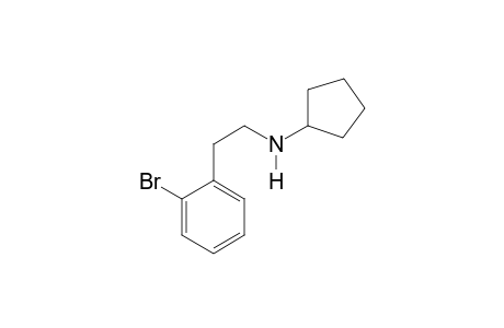 N-Cyclopentyl-2-bromophenethylamine