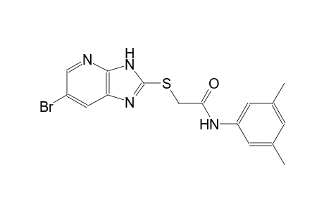 2-[(6-bromo-3H-imidazo[4,5-b]pyridin-2-yl)sulfanyl]-N-(3,5-dimethylphenyl)acetamide