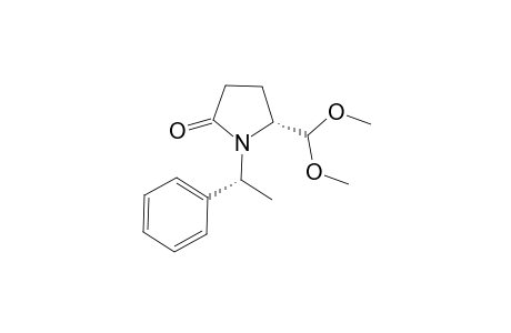 (1'R,5R)-and (1'R,5S)-5-(Dimethoxymethyl)-1-(1'-phenylethyl)pyrrol-2-one