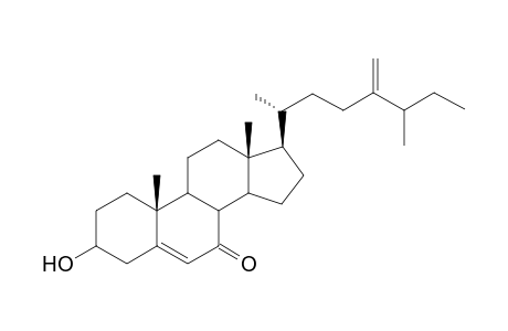 26-Methylergosta-5,24(28)-dien-7-oxo-3.beta.-ol