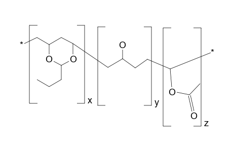 Poly(vinyl butyral-co-vinyl alcohol-co-vinyl acetate)
