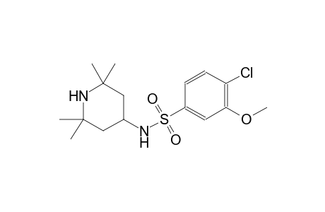 Benzenesulfonamide, 4-chloro-3-methoxy-N-(2,2,6,6-tetramethylpiperidin-4-yl)-