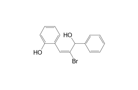 (E)-2-Bromo-3-(o-hydroxyphenyl)-1-phenylprop-2-en-1-ol