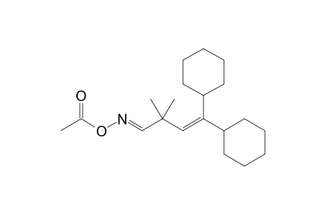 N-Acetoxy-3,3-dimethyl-5,5-di(cyclohexyl)-1-azapenta-1,4-diene