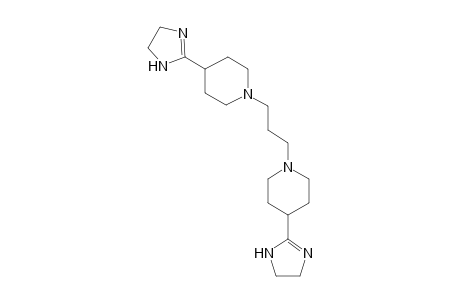 4-(2-imidazolin-2-yl)-1-[3-[4-(2-imidazolin-2-yl)piperidino]propyl]piperidine