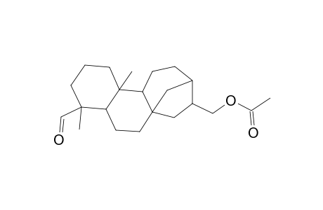 Kauran-18-al, 17-(acetyloxy)-, (4.beta.)-