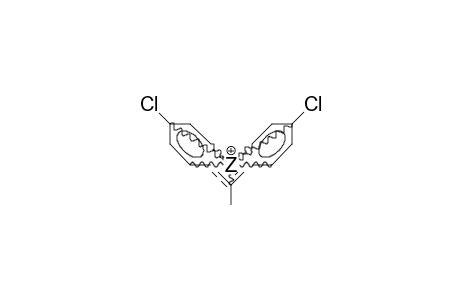 Bis(4-chlorophenyl)-methyl-carbenium cation