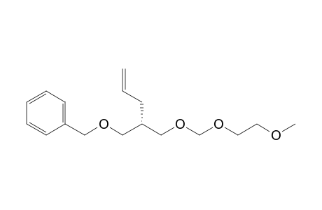 (S)-4-(Benzyloxymethyl)-5-(2-Methoxyethoxy)methoxy-1-pentene