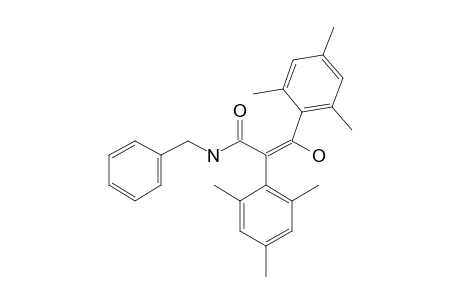 (E)-N-benzyl-3-hydroxy-2,3-bis(2,4,6-trimethylphenyl)propenamide