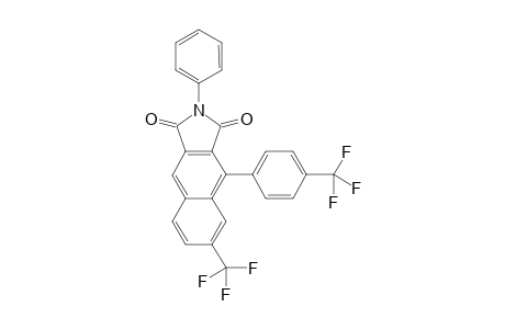 2-Phenyl-6-(trifluoromethyl)-4-(4-(trifluoromethyl)phenyl)-1H-benzo[f]isoindole-1,3(2H)-dione