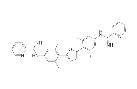 2,5-Bis[2,6-dimethyl-4-(2-pyridylimino)aminophenyl]furan