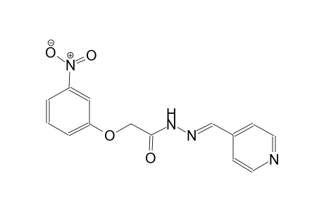 acetic acid, (3-nitrophenoxy)-, 2-[(E)-4-pyridinylmethylidene]hydrazide