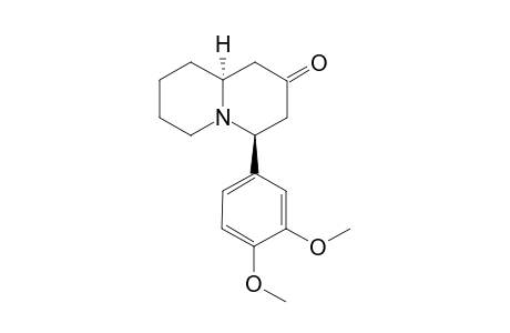4-(4,5-Dimethoxphenyl)-(E)-trans-quinolidizin-2-one