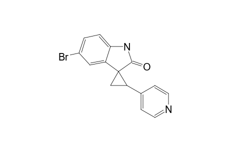 (+/-)-1,3-L-(4-PYRIDYL)-SPIRO-[CYCLOPROPANE-1,3'-(5-BROMO)-[3H]-INDOL]-2'-(1'H)-ONE