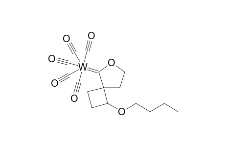 Pentacarbonyl{(2'-n-butoxy)spiro[2-oxacyclopent-5,1'-cyclibutane]-1-ylidene}tungsten