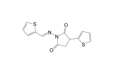 1-((Thiophen-2-yl)methyleneamino)-3-(thiophen-2-yl)pyrrolidine-2,5-dione