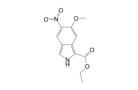6-Methoxy-5-nitro-2H-isoindole-1-carboxylic acid ethyl ester