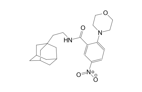 benzamide, 2-(4-morpholinyl)-5-nitro-N-(2-tricyclo[3.3.1.1~3,7~]dec-1-ylethyl)-