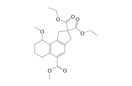 4,4-Diethyl 8-Methyl 13-methoxytricyclo[7.4.0.0(2,6)]trideca-1(9),2(6),7-trien-4,4,8-tricarboxylate