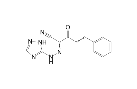 2-oxo-4-phenyl-N-(1H-1,2,4-triazol-5-ylamino)but-3-enimidoyl cyanide