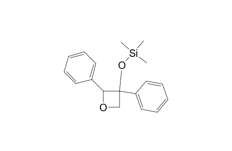 (2RS,3RS)-2,3-Diphenyl-3-[(trimethylsilyl)oxy] oxetane