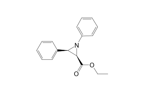 1,3-diphenyl-2-aziridinecarboxylic acid ethyl ester