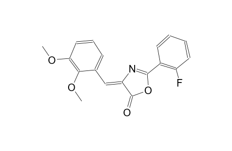(4Z)-4-(2,3-dimethoxybenzylidene)-2-(2-fluorophenyl)-1,3-oxazol-5(4H)-one