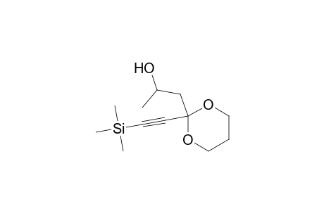 2-(Trimethylsilylethynyl)-2-(2-hydroxypropyl)-1,3-dioxane