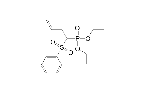 Diethyl[1-(phenylsulfonyl)-3-butenyl]phosphonate