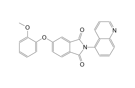 5-(2-methoxyphenoxy)-2-(5-quinolinyl)-1H-isoindole-1,3(2H)-dione