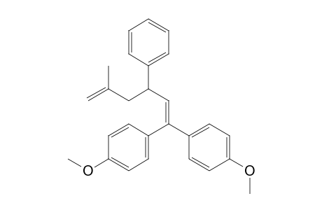 1,1-Bis(4-methoxyphenyl)-5-methyl-3-phenylhexa-1,5-diene