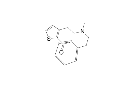 6-Methyl-5,6,7,8-tetrahydrothieno[3,2-f][3]benzazecin-13(4H)-one