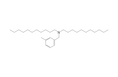 3-Methylbenzylamine, N,N-diundecyl-