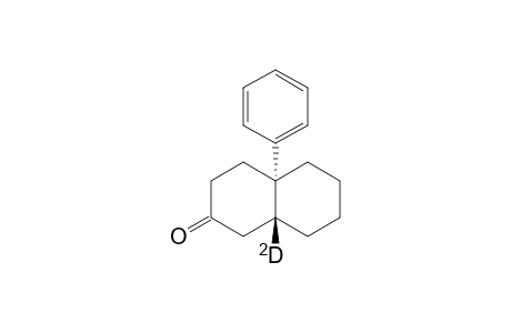 trans-10-phenyl-2-decalone-9-D