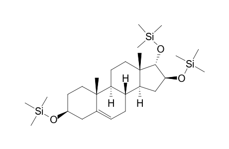 3.beta.-16.beta.-17.alpha.-trihydroxy-androst-5-ene tri-TMS ether