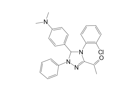 1-[4-(2-chloro-phenyl)-5-(4-dimethylamino-phenyl)-1-phenyl-4,5-dihydro-1H-[1,2,4]triazol-3-yl]-ethanone