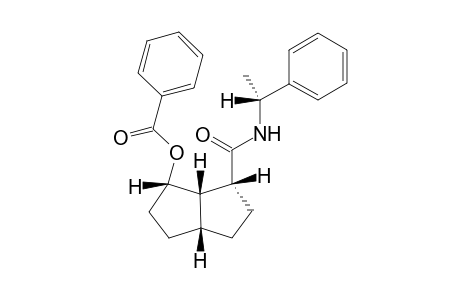 (1S,2R,5R,8S,1'R)-8-endo-Benzoyloxy-N-(1'-phenylethyl)bicyclo[3.3.0]octane-2-endo-carboxamide diasteroisomer