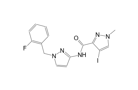 N-[1-(2-fluorobenzyl)-1H-pyrazol-3-yl]-4-iodo-1-methyl-1H-pyrazole-3-carboxamide