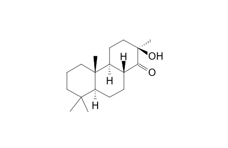 (8R)-13.beta.-Hydroxy-15,16-dinor-pimaran-14-one