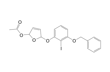 2-Acetoxy-5-(3-benzyloxy-2-iodophenoxy)-2,5-dihydrofuran